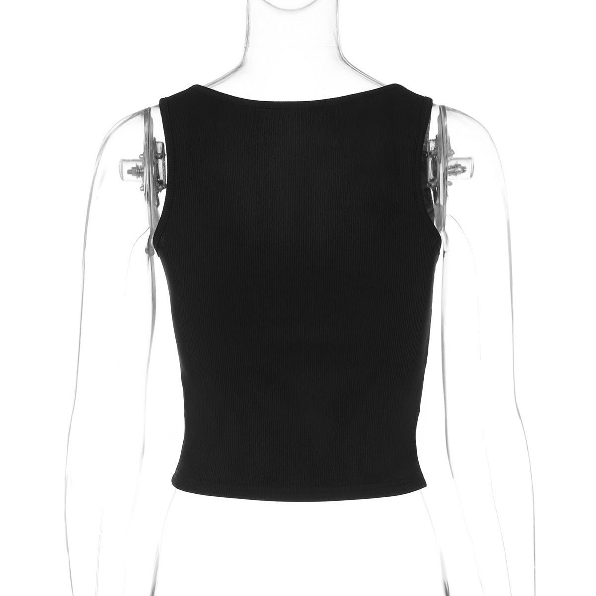 Bling Beading Snatched Tank Top