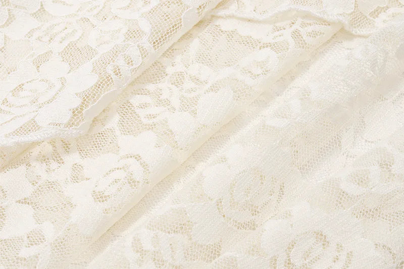 Matching 2 Piece Set Lace Corset + Maxi Skirt