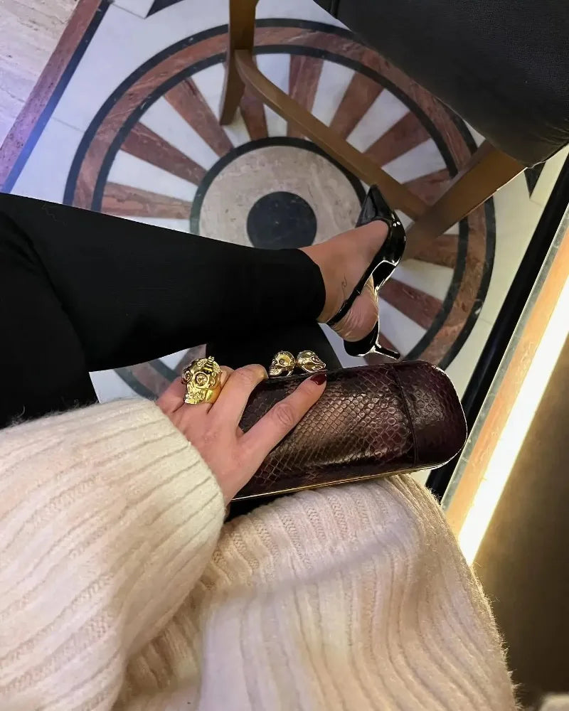 Oversized Off Shoulder Pullover Loose Knit Sweater