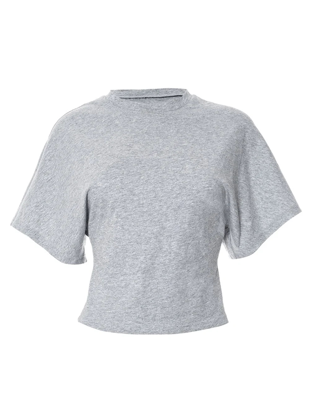 Casual Solid Color Raglan Sleeve Top