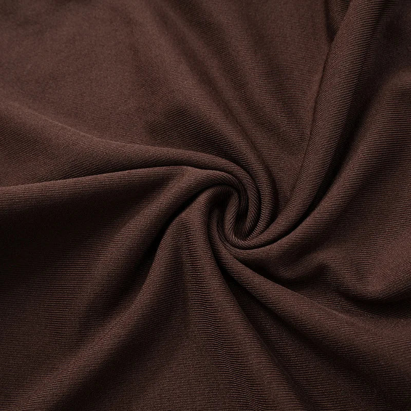 Summer Brown Halter Neck Tie Camisoles