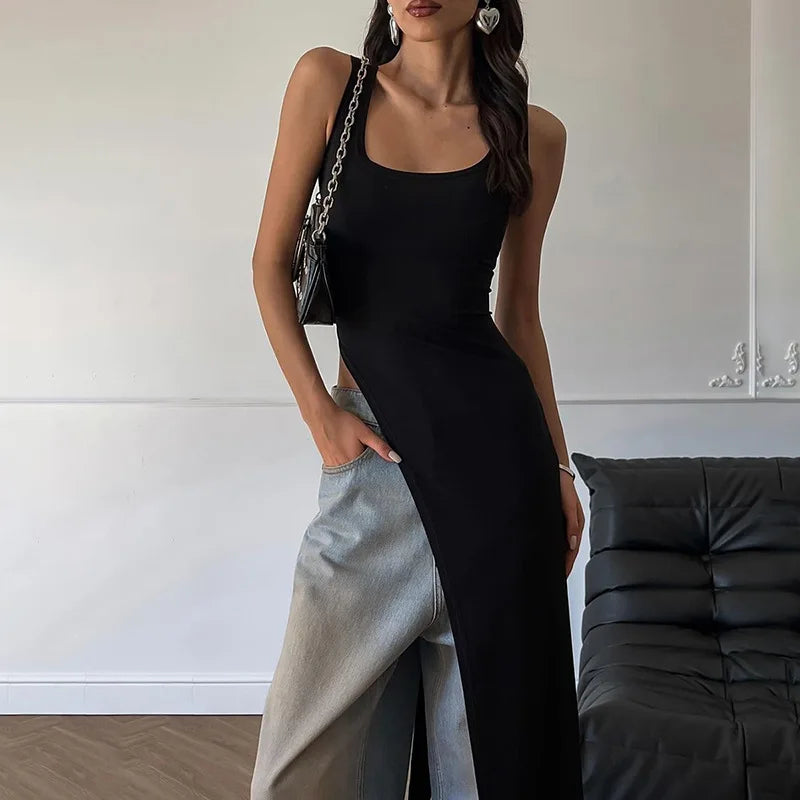 Elegant Long Length Tank Top