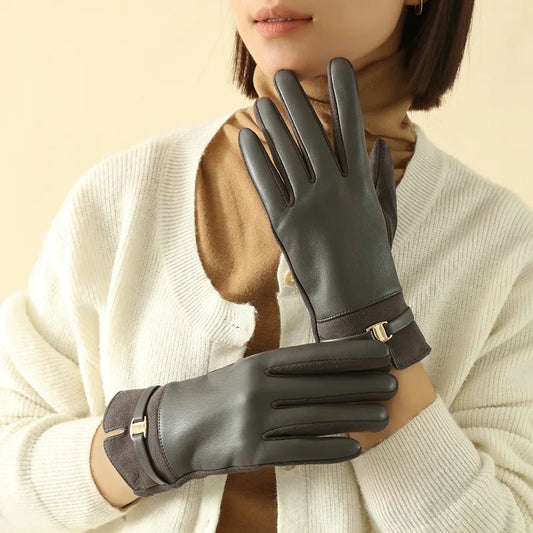 Suede Leather Gloves