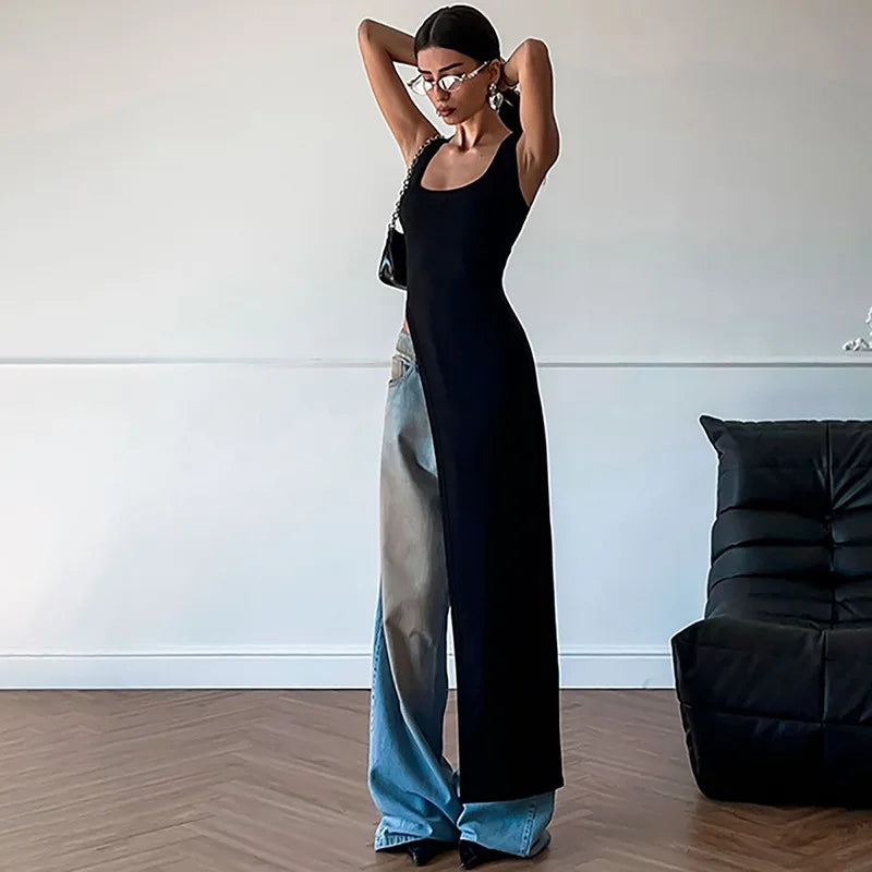 Elegant Long Length Tank Top